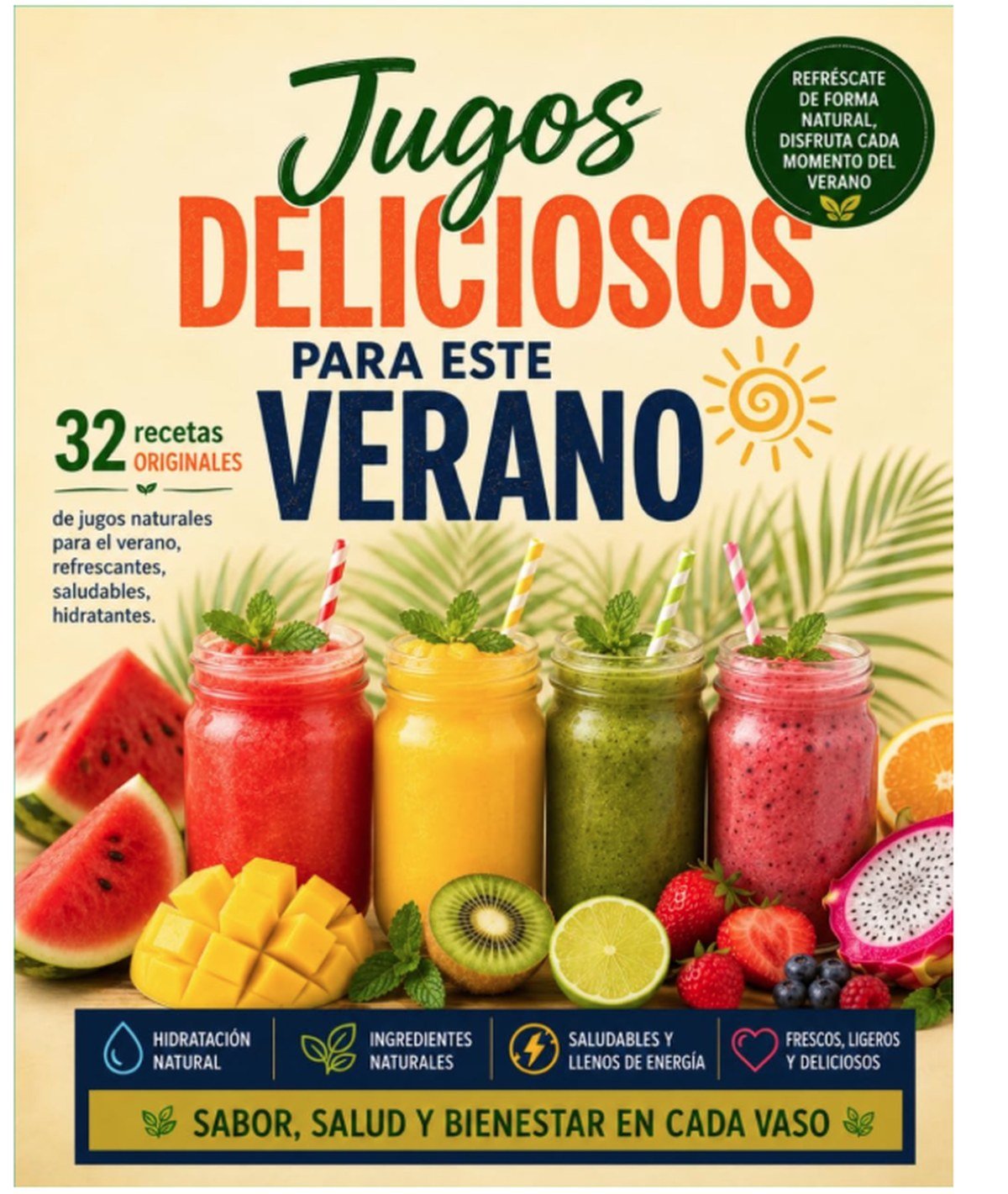 Jugos Deliciosos para este Verano