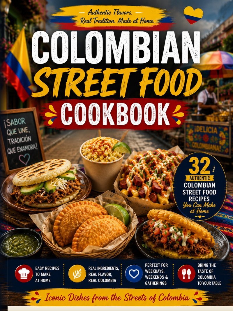 Colombian Street Food Cookbook