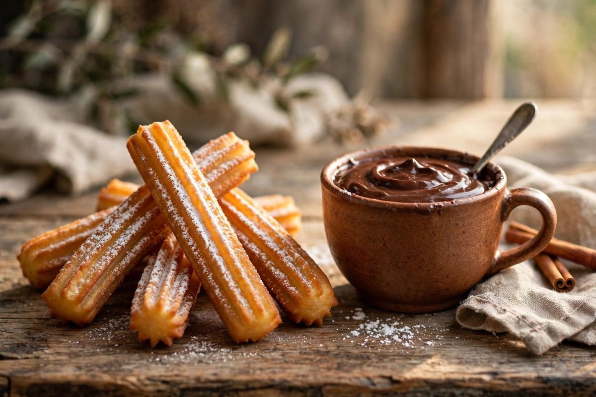 Churros Con Chocolate